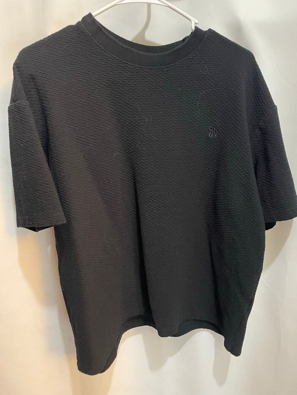 DNKY oversized black t shirt size medium